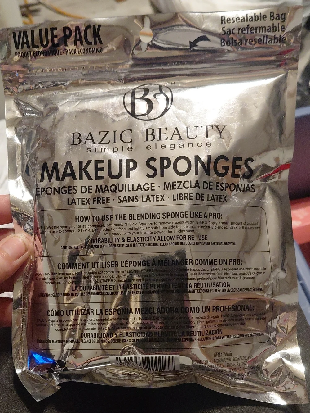 Assorted Makeup Sponges - Nude/White